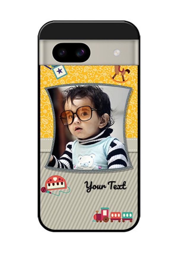Google Pixel 8A 5G Custom Glass Phone Case - Baby Picture Upload Design