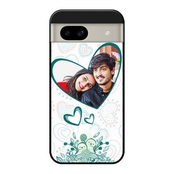 Google Pixel 8A 5G Custom Glass Phone Case - Premium Couple Design