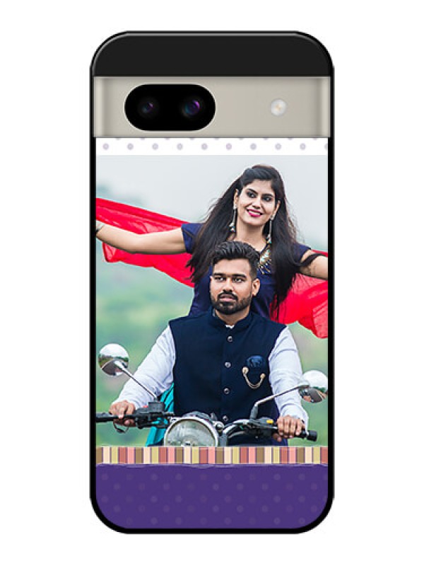 Custom Google Pixel 8A 5G Custom Glass Phone Case - Cute Family Design