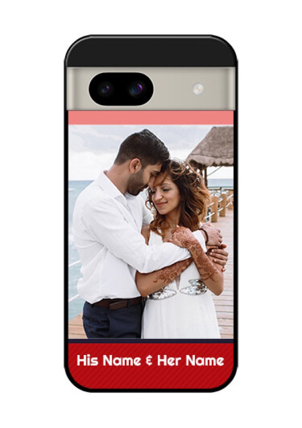 Google Pixel 8A 5G Custom Glass Phone Case - Colorful Case Design