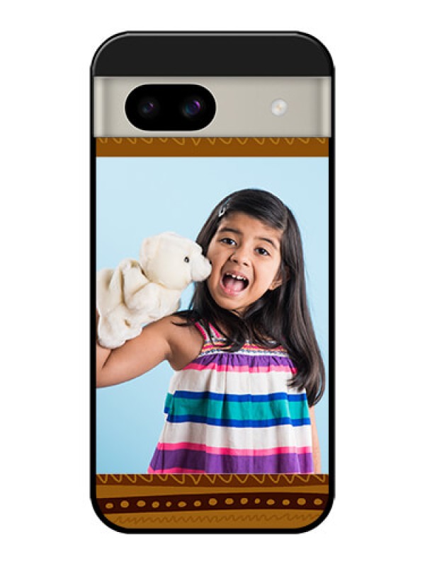 Custom Google Pixel 8A 5G Custom Glass Phone Case - Friends Picture Upload Design