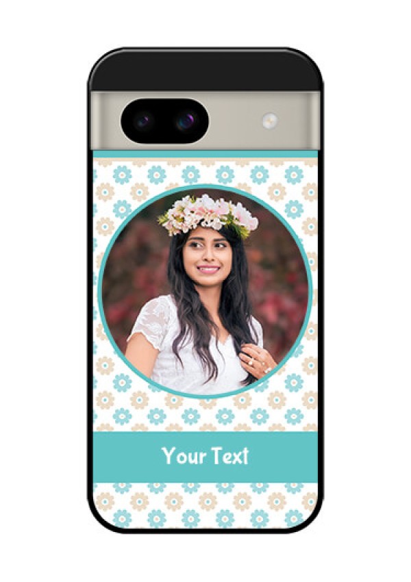 Google Pixel 8A 5G Custom Glass Phone Case - Beautiful Flowers Design