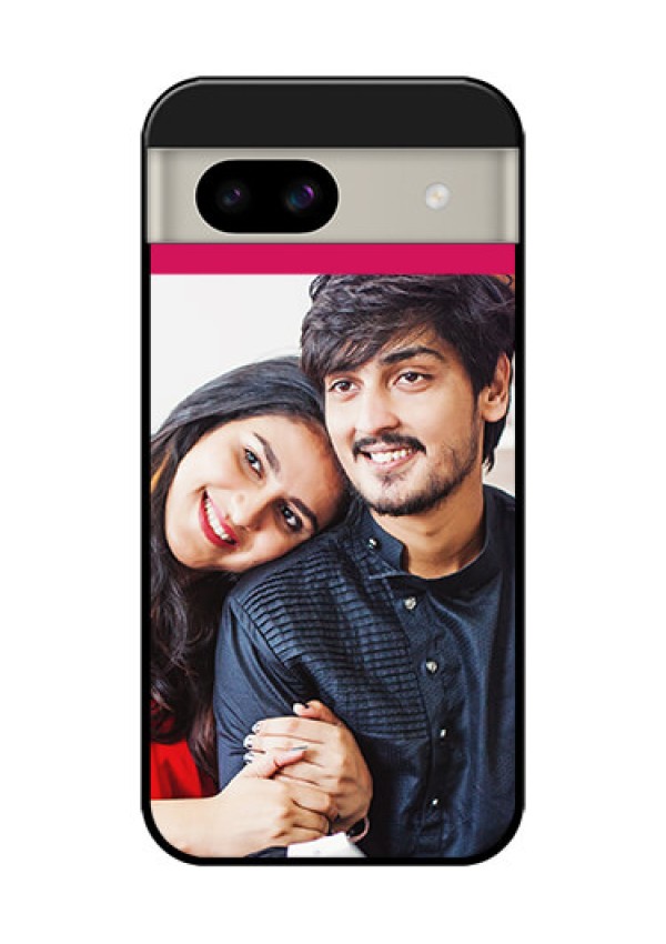 Google Pixel 8A 5G Custom Glass Phone Case - Anniversary Cover Design