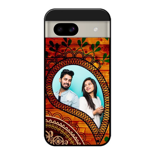 Google Pixel 8A 5G Custom Glass Phone Case - Abstract Colorful Design