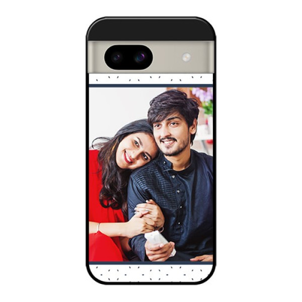Google Pixel 8A 5G Custom Glass Phone Case - Premium Dot Design