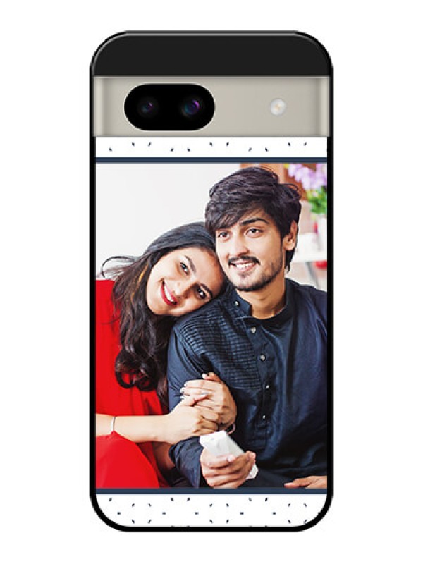 Custom Google Pixel 8A 5G Custom Glass Phone Case - Premium Dot Design