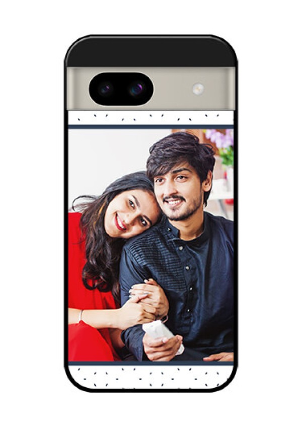 Google Pixel 8A 5G Custom Glass Phone Case - Premium Dot Design