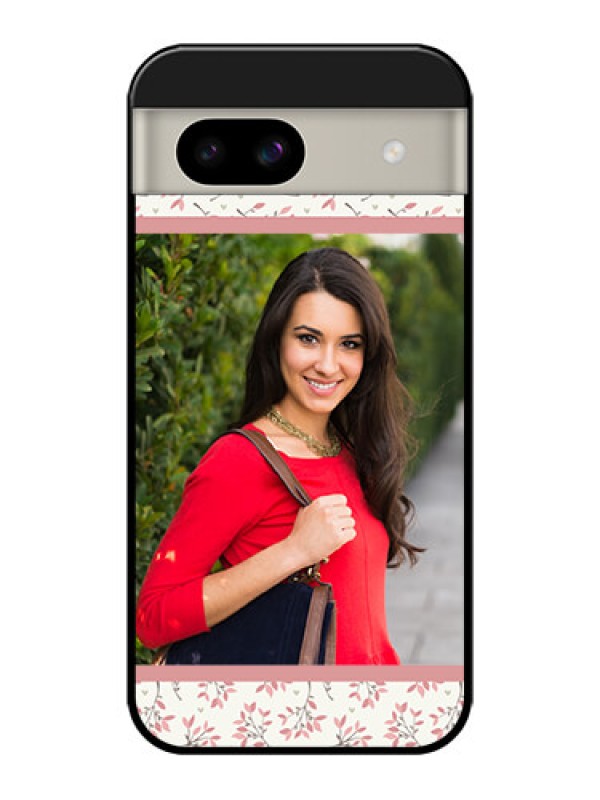 Custom Google Pixel 8A 5G Custom Glass Phone Case - Stunning Floral Design