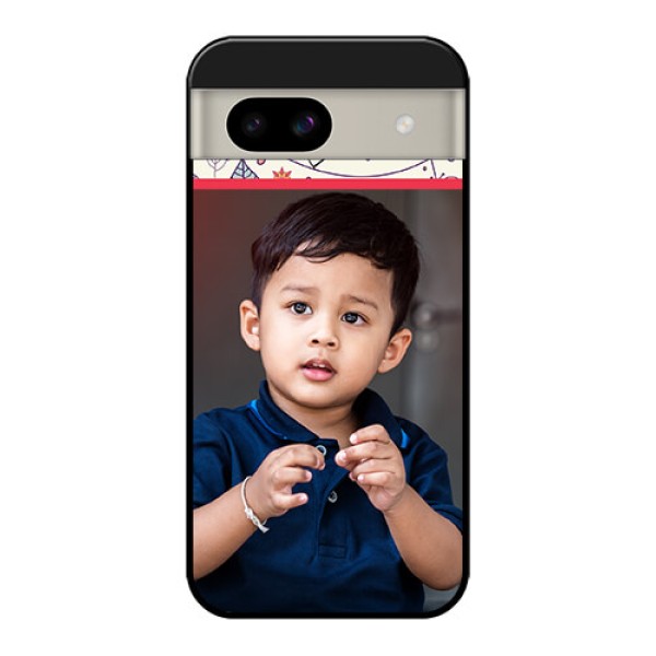 Google Pixel 8A 5G Custom Glass Phone Case - Premium Floral Design