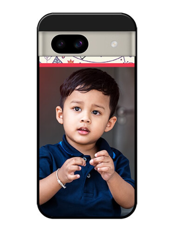 Custom Google Pixel 8A 5G Custom Glass Phone Case - Premium Floral Design