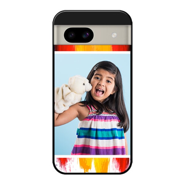 Google Pixel 8A 5G Custom Glass Phone Case - Multi Color Design