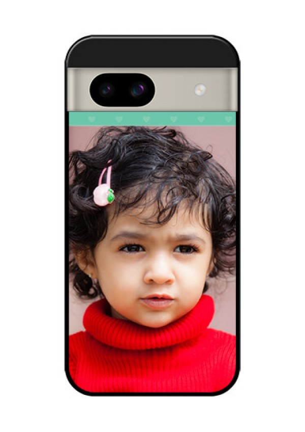 Google Pixel 8A 5G Custom Glass Phone Case - Lovers Picture Design