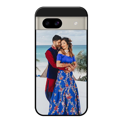 Buy Google Pixel 8A 5G Custom Glass Phone Case Upload Full Picture Design