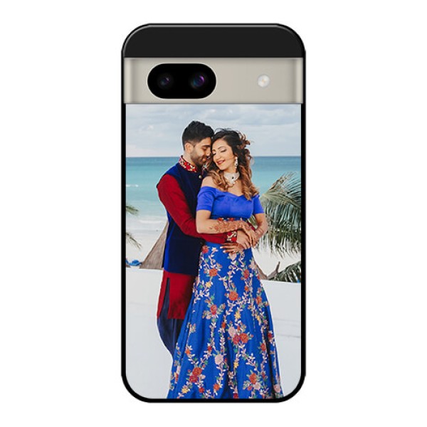 Google Pixel 8A 5G Custom Glass Phone Case - Upload Full Picture Design