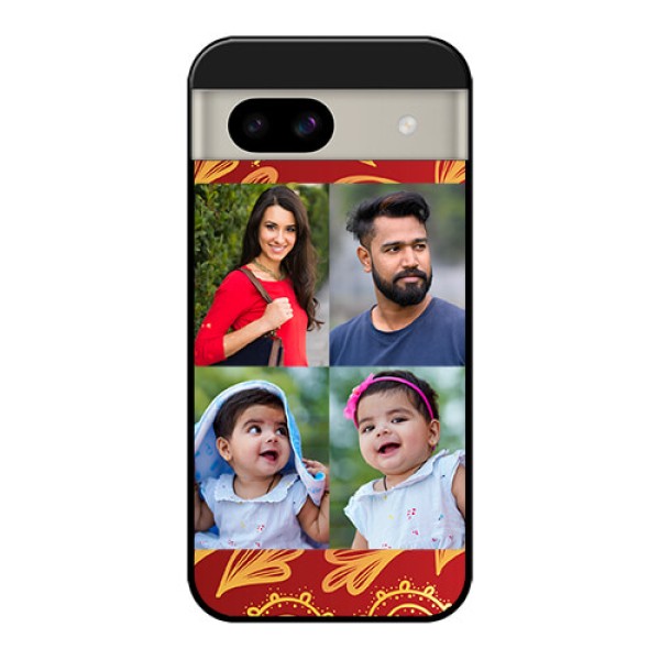 Google Pixel 8A 5G Custom Glass Phone Case - 4 Image Traditional Design