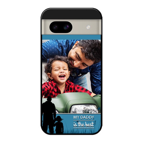 Google Pixel 8A 5G Custom Glass Phone Case - Best Dad Design