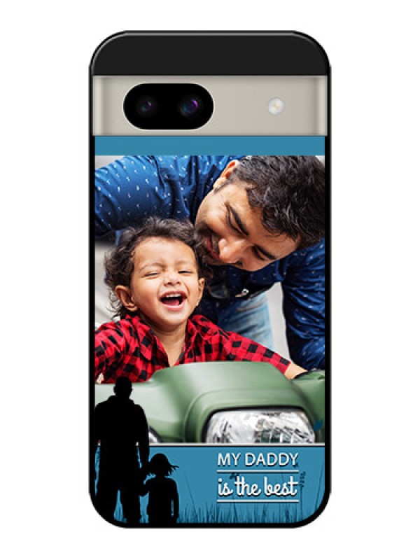 Custom Google Pixel 8A 5G Custom Glass Phone Case - Best Dad Design