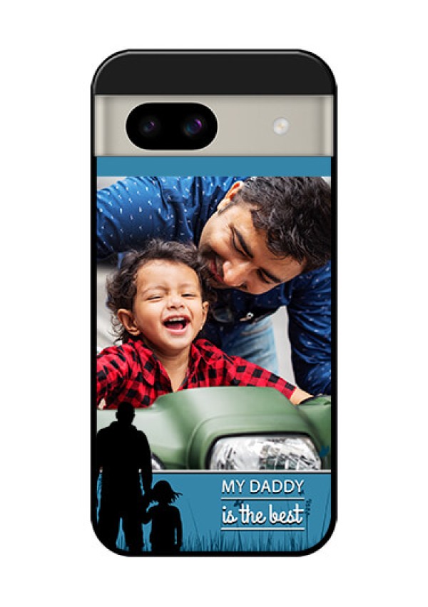 Google Pixel 8A 5G Custom Glass Phone Case - Best Dad Design