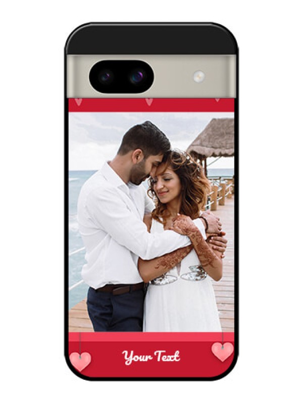 Custom Google Pixel 8A 5G Custom Glass Phone Case - Valentines Day Design