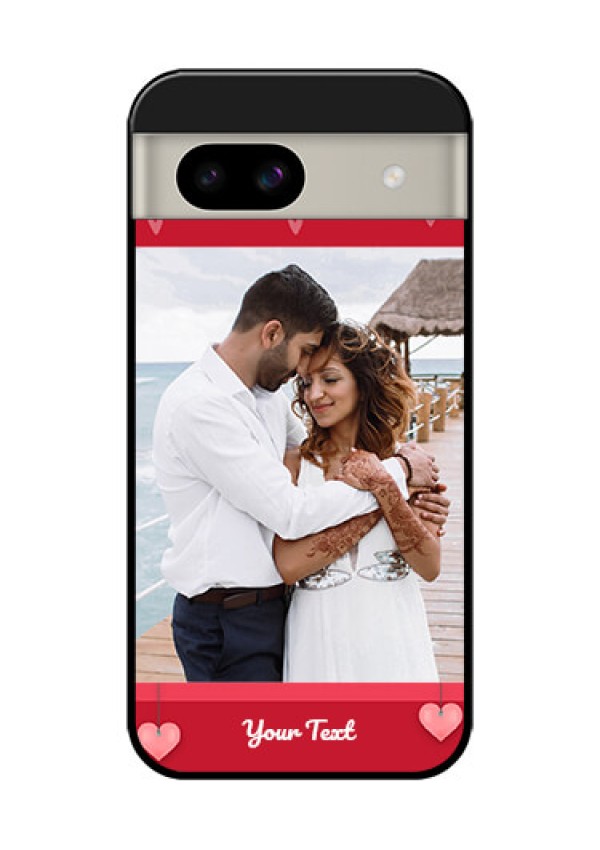 Google Pixel 8A 5G Custom Glass Phone Case - Valentines Day Design