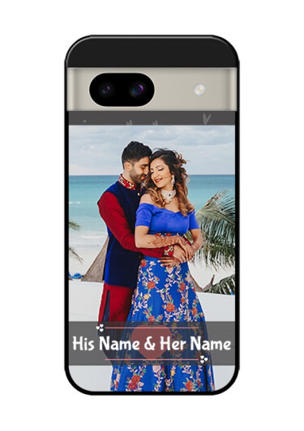 Google Pixel 8A 5G Custom Glass Phone Case - Buy Love Design With Photo Online