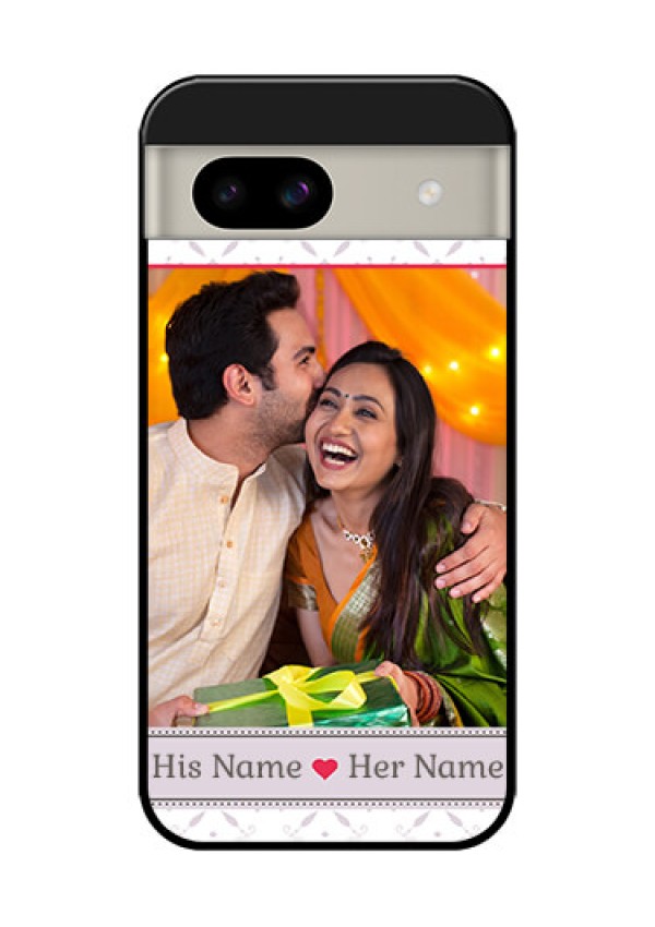 Google Pixel 8A 5G Custom Glass Phone Case - With Photo And Ethnic Design