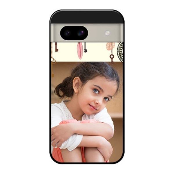 Google Pixel 8A 5G Custom Glass Phone Case - Boho Style Design