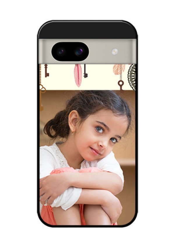 Google Pixel 8A 5G Custom Glass Phone Case - Boho Style Design