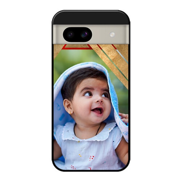 Google Pixel 8A 5G Custom Glass Phone Case - Gradient Abstract Texture Design