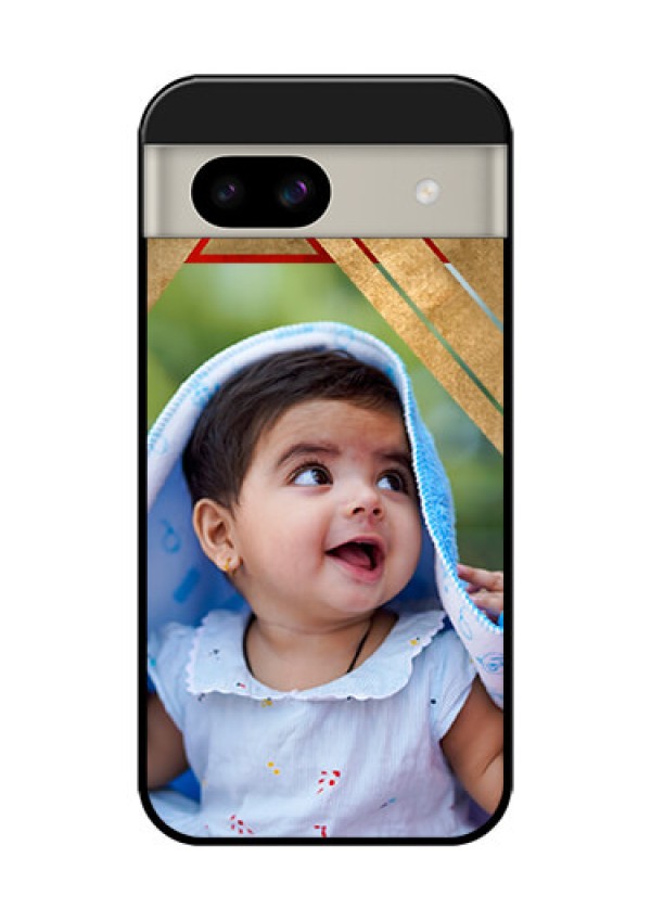 Google Pixel 8A 5G Custom Glass Phone Case - Gradient Abstract Texture Design