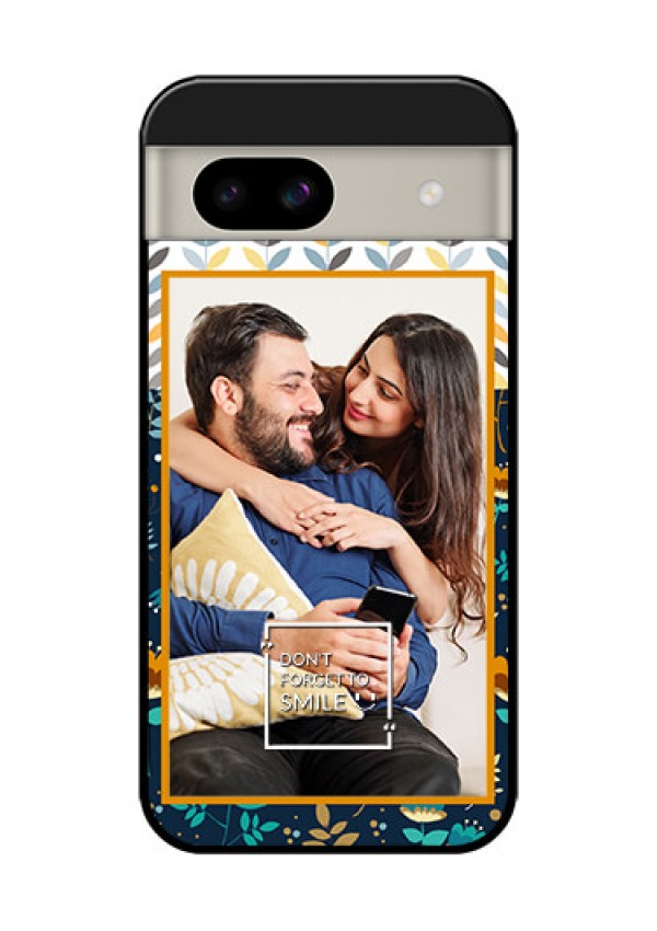 Google Pixel 8A 5G Custom Glass Phone Case - Pattern Design