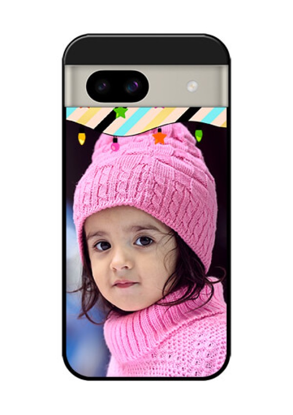 Google Pixel 8A 5G Custom Glass Phone Case - Lights Hanging Design