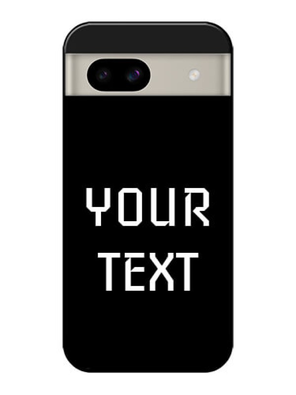 Custom Google Pixel 8A 5G Custom Glass Phone Case - Your Name Design