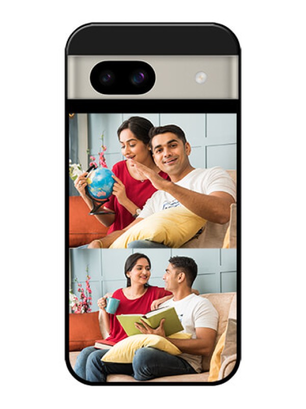 Custom Google Pixel 8A 5G Custom Glass Phone Case - 2 Images Design