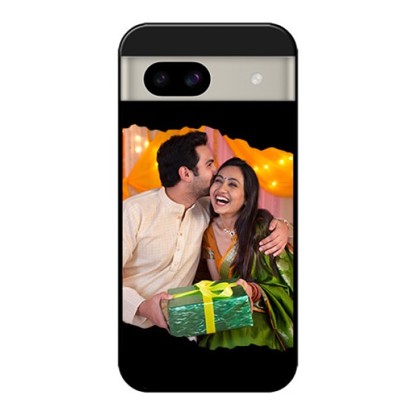 Google Pixel 8A 5G Custom Glass Phone Case - Tear - Off Design