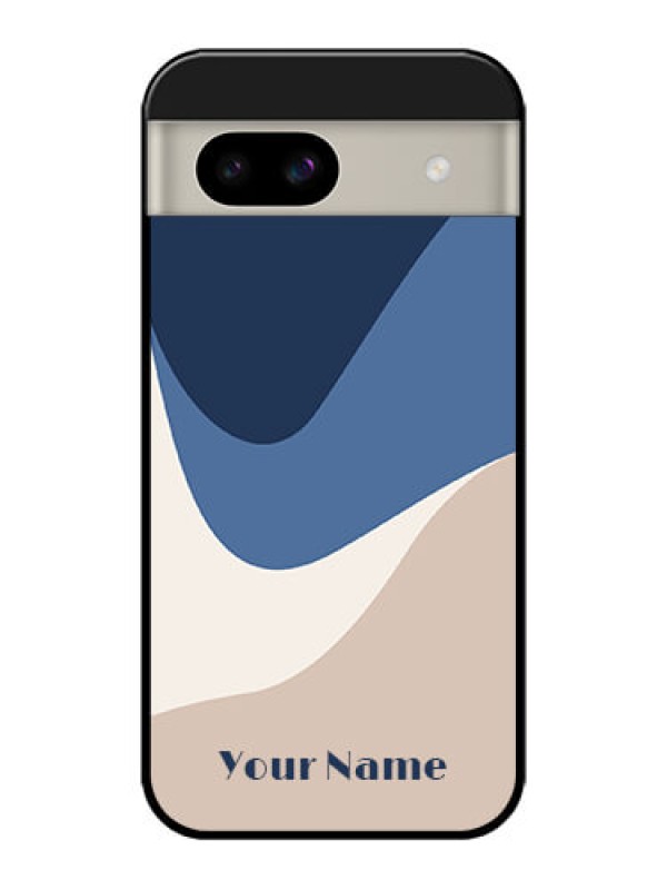 Custom Google Pixel 8A 5G Custom Glass Phone Case - Abstract Drip Art Design