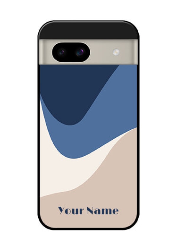 Google Pixel 8A 5G Custom Glass Phone Case - Abstract Drip Art Design