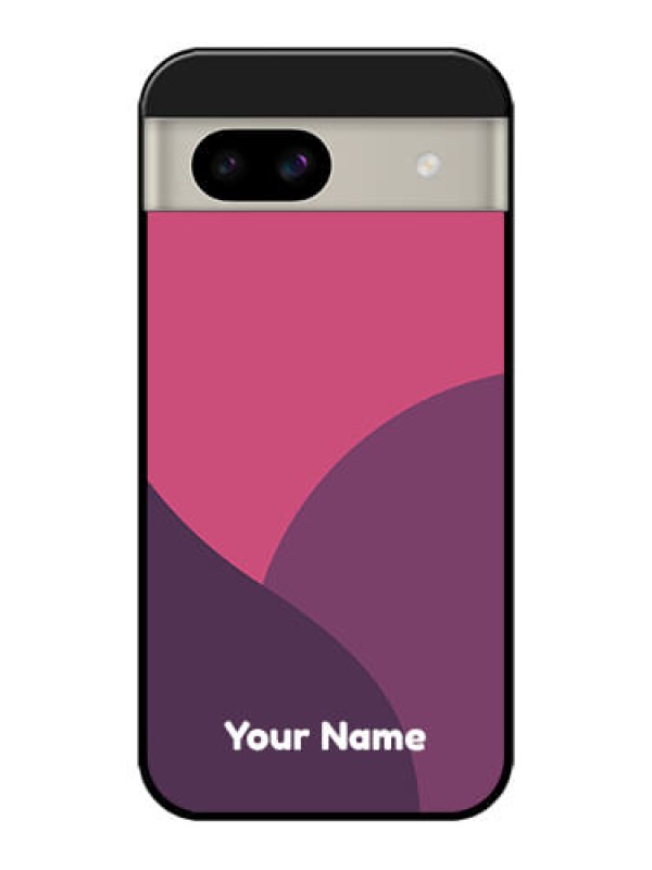 Custom Google Pixel 8A 5G Custom Glass Phone Case - Mixed Multi - Colour Abstract Art Design