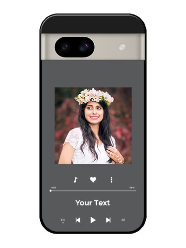 Custom Google Pixel 8A 5G Custom Glass Phone Case - Play The Music Design