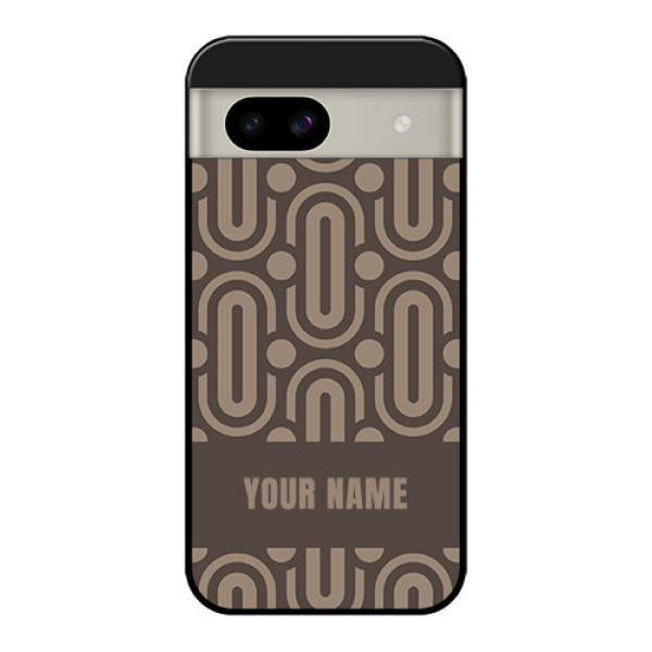 Google Pixel 8A 5G Custom Glass Phone Case - Captivating Zero Pattern Design