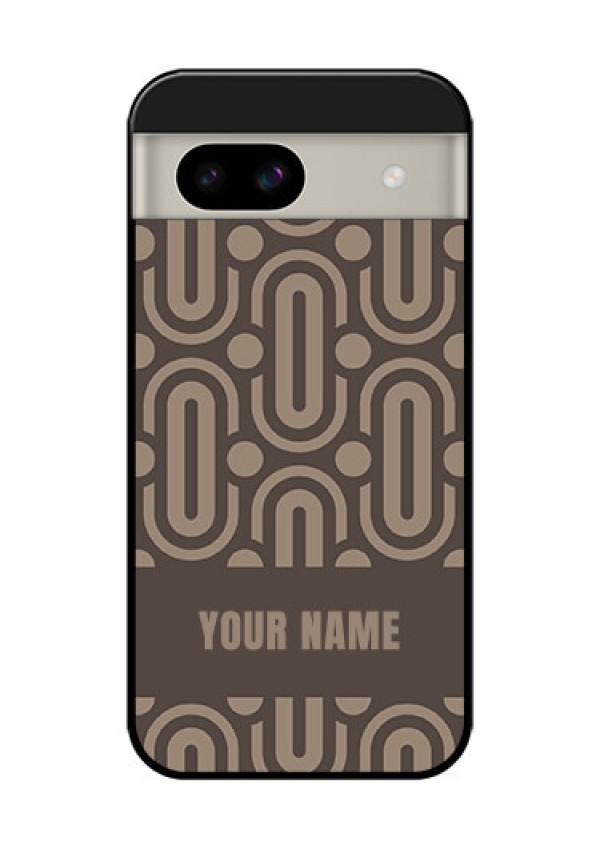 Google Pixel 8A 5G Custom Glass Phone Case - Captivating Zero Pattern Design