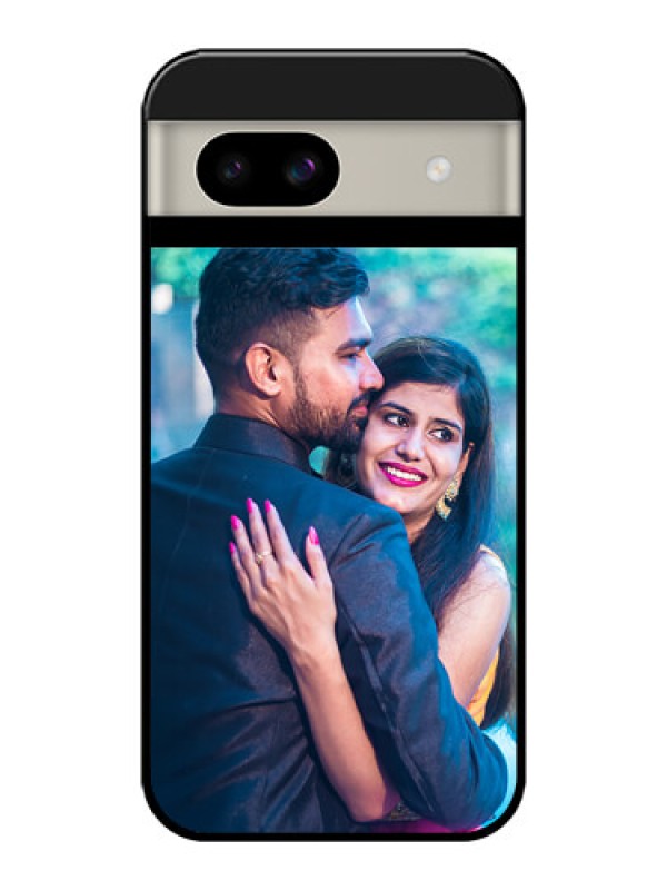 Custom Google Pixel 8A 5G Custom Glass Phone Case - Upload Full Picture With Custom Color Design