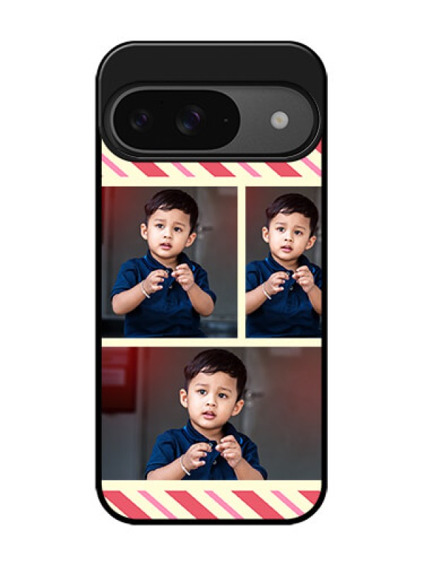 Custom Google Pixel 9 5G Custom Glass Phone Case - Picture Upload Mobile Case Design