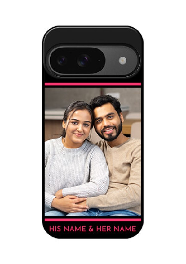 Google Pixel 9 5G Custom Glass Phone Case - With Add Text Design