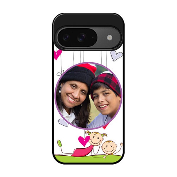 Google Pixel 9 5G Custom Glass Phone Case - Cute Kids Phone Case Design