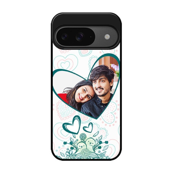 Google Pixel 9 5G Custom Glass Phone Case - Premium Couple Design