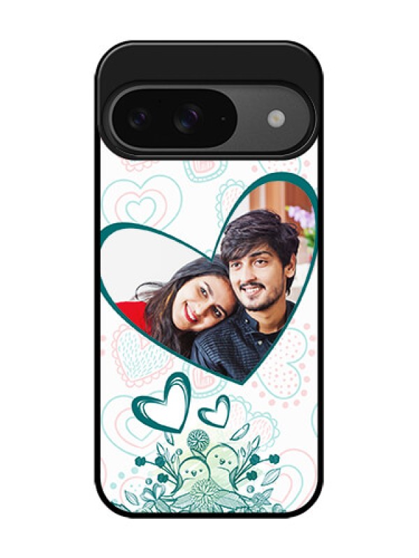 Custom Google Pixel 9 5G Custom Glass Phone Case - Premium Couple Design