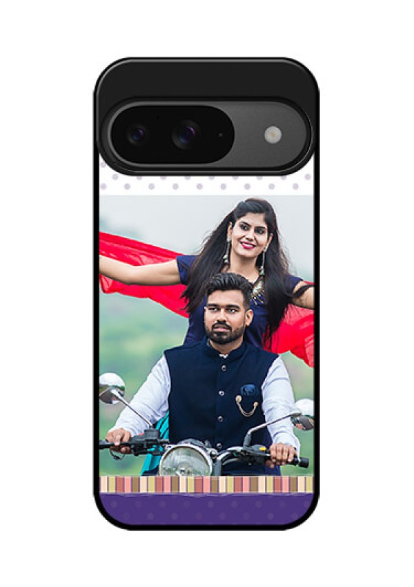 Google Pixel 9 5G Custom Glass Phone Case - Cute Family Design