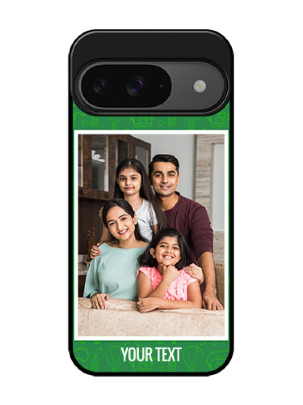 Custom Google Pixel 9 5G Custom Glass Phone Case - Picture Upload Design