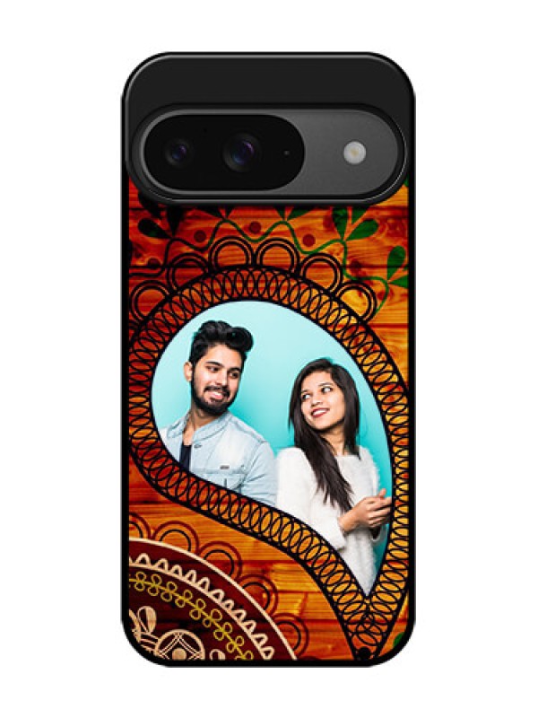 Custom Google Pixel 9 5G Custom Glass Phone Case - Abstract Colorful Design